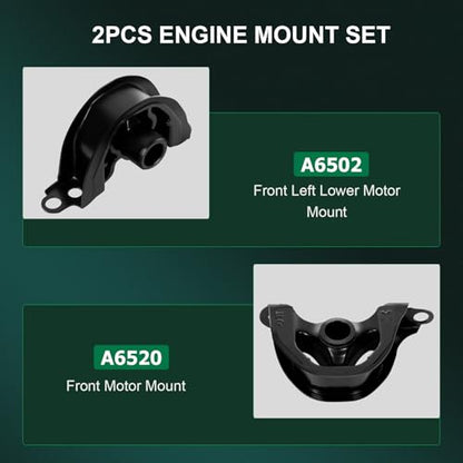 SCITOO Motor Mounts Compatible for 1997-2000 for Acura EL 1994-2001 for Acura Integra - size: 1994-2001 for Acura Integra 1.8L