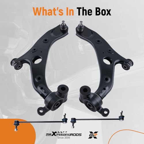 maXpeedingrods 4Pcs Front Lower Control Arm Kit for Mazda 6 2014-2019 - size: 4-Pieces