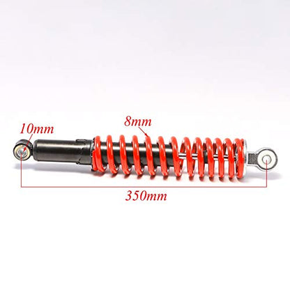 13 3/4"(13.75'') 350mm Front Shock Absorber Shocker Suspension for Quad ATV Dune Go Kart (4)