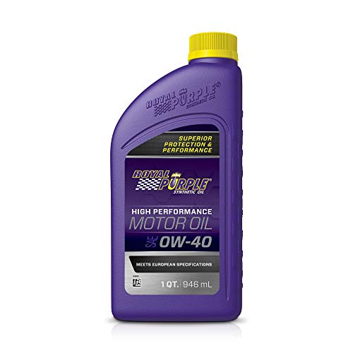 Royal Purple (06484-6PK API-Licensed Heavy Duty SAE 0W-40 High Performance Synthetic Motor Oil - 1 Quart, (Case of 6) - size: 1 Quart, Case of 6