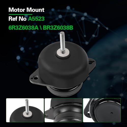 Engine Motor Mount and Transmission Mount Kit Compatible with Mustang - size: 2005-2010 Mustang 4.0L