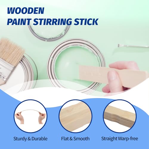 GLAINTE Waste Away Paint Hardener 12 Packs, 3.5oz - Fast Acting Solid Hardener - Drying Powder for Water-based Paint with 15 Pcs Wooden Stir Sticks - size: 42 Ounce (Pack of 1)