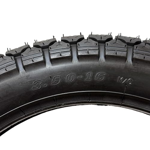 MMG 3.50-16 Motorcycle Tire, Model P22, Load Range C - size: 3.50-16 (P22)