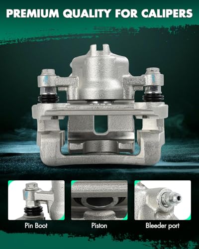 SCITOO 1PC 19B3476A Rear Passenger Side Disc Brake Caliper With Bracket - size: Rear Passenger[19B3476A]