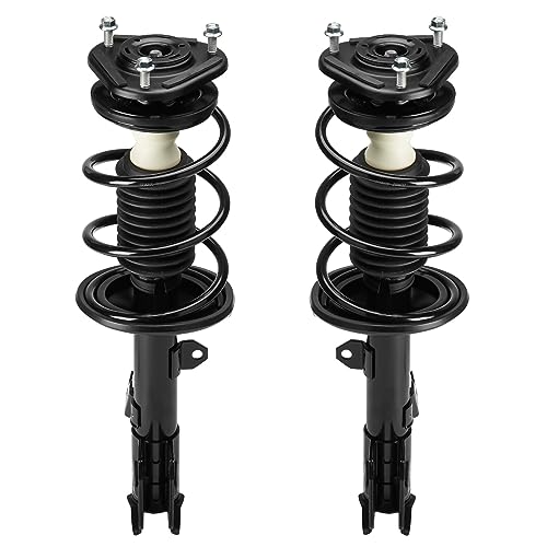 Front Strut Shock Assembly w/Coil Spring Compatible with Toyota Corolla 2009-2013, Matrix 2011-2013, 1.8L L4, Replace 472597 472598, Left & Right, 2PCS