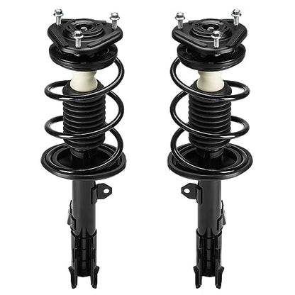 Front Strut Shock Assembly w/Coil Spring Compatible with Toyota Corolla 2009-2013, Matrix 2011-2013, 1.8L L4, Replace 472597 472598, Left & Right, 2PCS