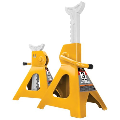 Performance Tool W1619 3 Ton Trolley Floor Jack and Jack Stands Set - style: Industrial