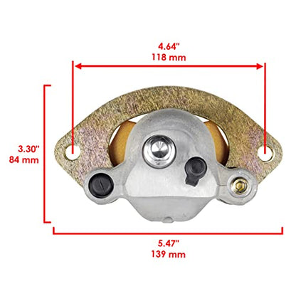 Caltric Rear Brake Caliper Compatible with Polaris Sportsman 850 2010-2020 Except High Lifter, Forest