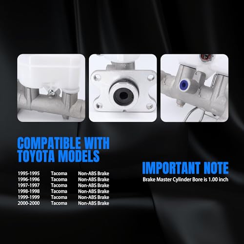 HiSport Brake Master Cylinder with Reservoir and Cap Replace 4720104030 - size: OE# 4720104030