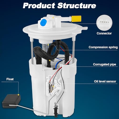 MuHize E8755M Electric Fuel Pump Assembly - size: E8755M