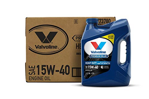 Valvoline Premium Blue SAE 15W-40 Diesel Engine Oil 1 GA, Case of 3 - size: 1 GA, Case of 3, style: 15W-40