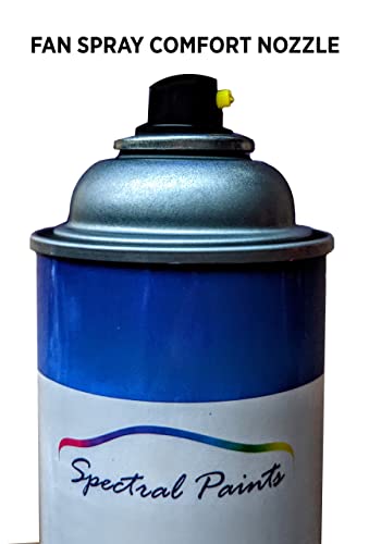 Spectral Paints Compatible/Replacement for Nissan KAD Gun Metallic 12 oz. Aerosol Spray Paint and Clear Coat