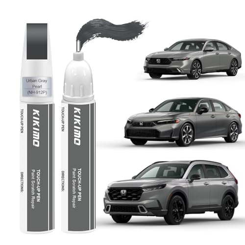 KIKIMO for Honda Touch Up Paint(Urban Gray Pearl(NH-912P)) - color: Urban Gray Pearl(NH-912P) for 2025 CR-V/2025 CIVIC/2025 Accord