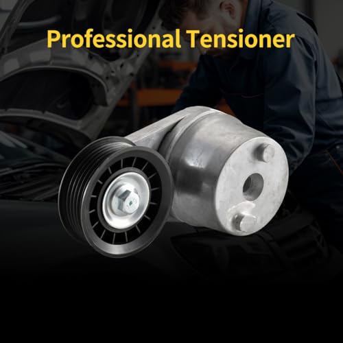 Drive Belt Tensioner 38172 Fit for Chevy GMC Silverado Express Sierra Savana 2500 3500 HD Kodiak Topkick C4500 C5500 2002-2010 V8 6.6L Pulley Tensioners