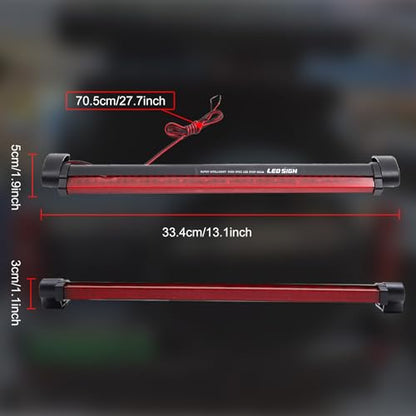 LED 3rd Brake Light, Center High Mount Brake Stop Light, 40led Red Trailer Light Bar, Third Tail Light 12V 1Pcs - size: 40LED