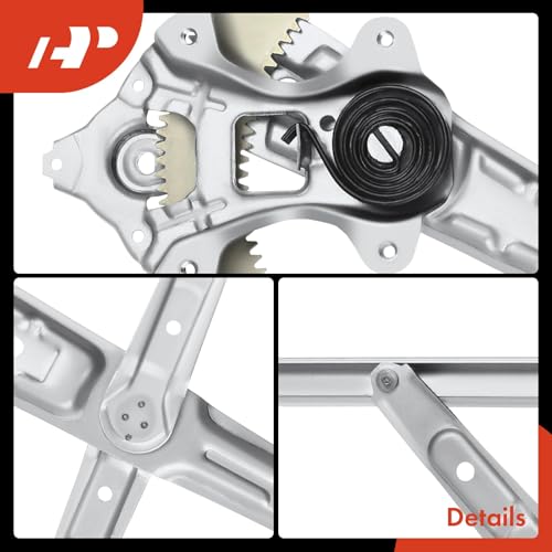 A-Premium Power Window Regulator Front Driver Side, Without Motor - style: Front Driver Side (LH)
