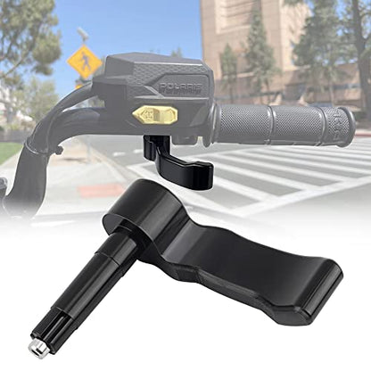 Thumb Throttle Lever, ATV Thumb Throttle Control Extender, Black - color: Black