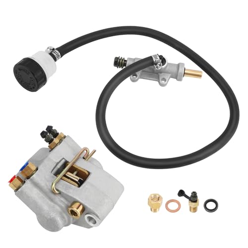 M MATI Rear Brake Caliper & Master Cylinder for Polaris Sportsman 500 400 335 Diese-l 455 Worker 335 500 1998-2002 1910301 1930818 1910553 1910441 1910366 1930819
