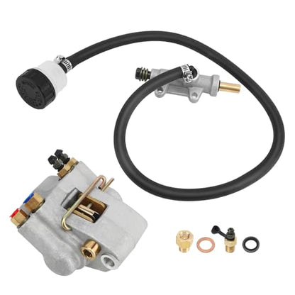 M MATI Rear Brake Caliper & Master Cylinder for Polaris Sportsman 500 400 335 Diese-l 455 Worker 335 500 1998-2002 1910301 1930818 1910553 1910441 1910366 1930819