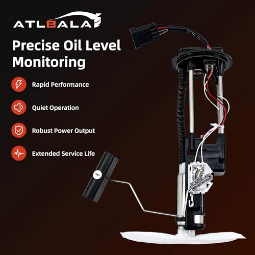 Electric Fuel Pump Assembly Compatible with Polaris Ranger XP 1000 EPS, Ranger Crew XP 1000 (2018-2023) & Ranger 1000/CREW 1000 (2020-2023) - Direct Replacement for 2208123, 47-1033, 2521784