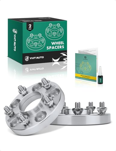 YHTAUTO 5x4.5 Hub Centric Wheel Spacers 20 mm for Nissan, Infiniti - color: Silver, size: 20mm ( 2 Pcs )