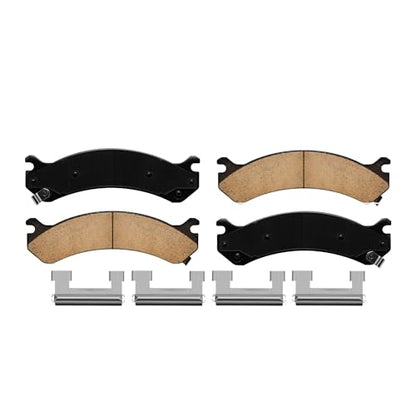 Detroit Axle - SRW 8pc Brake Kit for Chevrolet GMC Express Savana 2500 3500 - size: 8PR54856/KIT