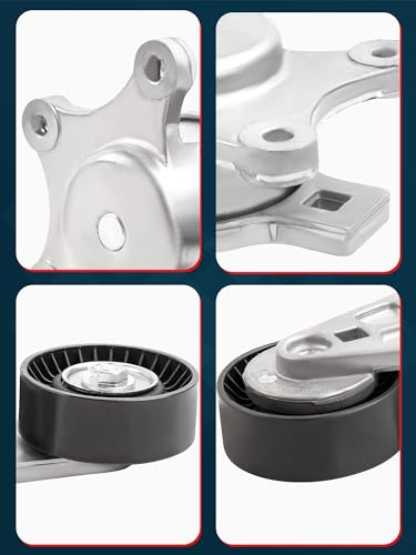 Belt Tensioner and Pulley Assembly Fit For 2007-2019 Explorer Edge Flex - size: BT4E6B209CC