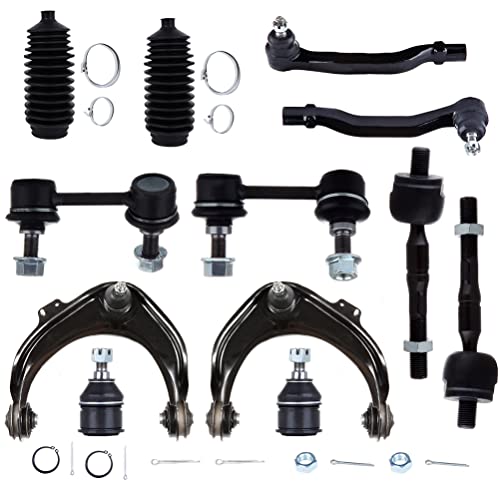 Front Upper Control Arm with Ball Joint fit for Honda for Accord - color: Control Arm+Tie Rod+Sway Bar+Ball Joint, size: For Honda Accord