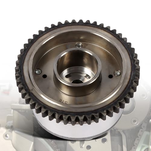 Intake Timing Camshaft Adjuster Gear CVVT Cam Phaser Fits for 07-12 Hyundai Veracruz 3.8L, 12-14 Kia Sorento 3.5L V6 Replace OE G6DA G6DB 24350-3C100 24350-3C110 24350-3CAA0 - color: 24350-3C100