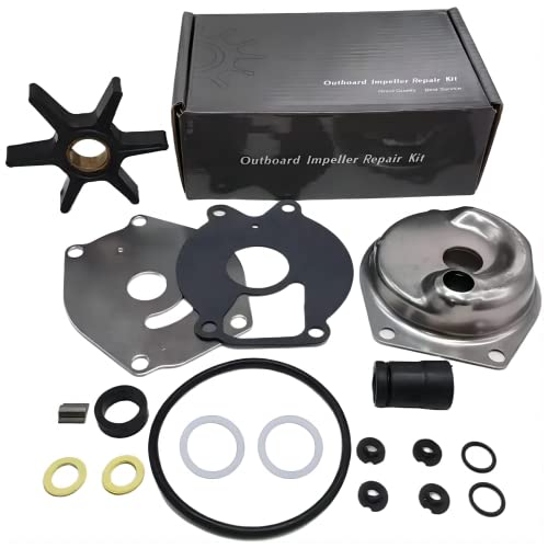 99157T2 Water Pump Impeller Kit for Mercury Mariner BigFoot 9.9-25 HP Outboard Engine 4 Stroke 46-99157T2 - color: BigFoot 9.9-25 HP