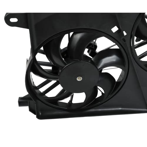 620039 Radiator Dual Cooling Fan Motor Assembly 5174358AA - style: Dodge Magnum 2005-2008 Dodge Charger 2006-2008