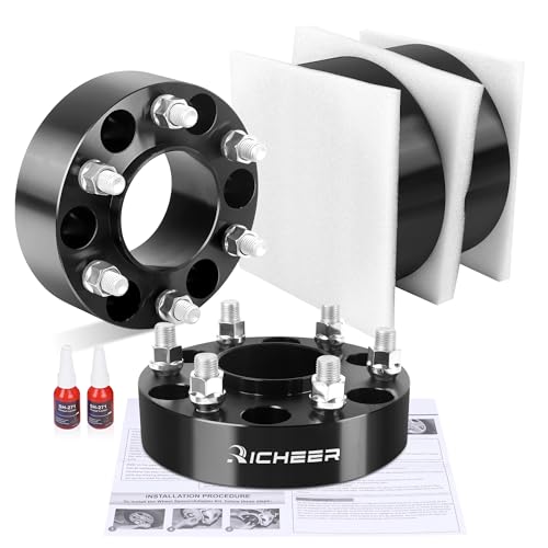 Richeer 1.5 inch 6x4.5 Hub Centric Wheel Spacers for 2005-2023 Frontier - size: Thickness: 1.5 inch