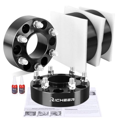 Richeer 1.5 inch 6x4.5 Hub Centric Wheel Spacers for 2005-2023 Frontier - size: Thickness: 1.5 inch