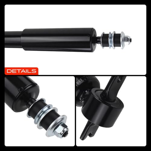 A-Premium Front Shock Absorbers, Set of 2 - Compatible with Toyota - style: RWD; Front