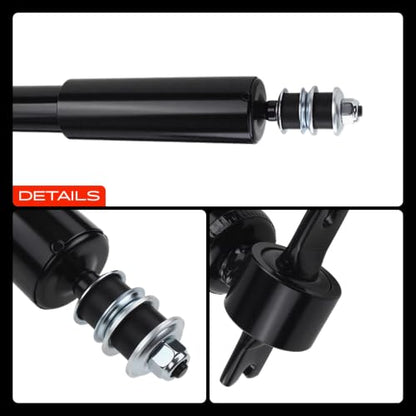 A-Premium Front Shock Absorbers, Set of 2 - Compatible with Toyota - style: RWD; Front