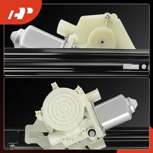 A-Premium Front Driver Side Power Window Regulator with Motor (2-Pin) - style: Front Driver