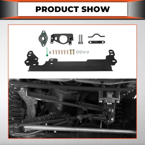 ECOTRIC Steering Box Brace Compatible with 1984-2001 Cherokee XJ