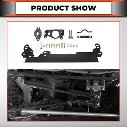 ECOTRIC Steering Box Brace Compatible with 1984-2001 Cherokee XJ