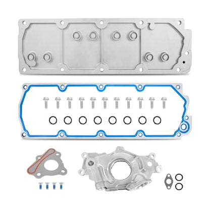 5.3 NON AFM DOD Kit with Camshaft, Lifters, Head Gasket Set, Valley Cover Plate & Oil Pump, Fit for 2007-2013 Chevy Silverado 1500/Tahoe, GMC Sierra/Yukon 5.3L V8 Engine - color: NON AFM Kit w/ Oil Pump & Valley Cover