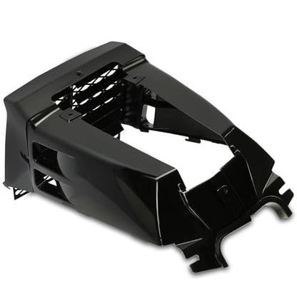 ATV Front & Rear Fender + Radiator Cover & Grille + Gas Tank Side Cover - for Yamaha Banshee YFZ350/SE/LE/SP ATV Replacement Parts & Accessories - Complete Glossy Black Body Plastic Cover Repair Kit