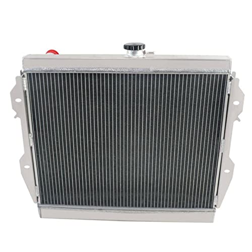 3 Row Radiator For Toyota Pickup Base LN67 4Runner SR5 1984-1995 - size: 3 Row Radiator+1.3Bar Cap(AT)