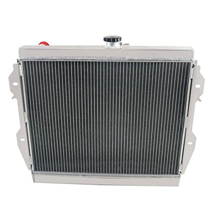 3 Row Radiator For Toyota Pickup Base LN67 4Runner SR5 1984-1995 - size: 3 Row Radiator+1.3Bar Cap(AT)