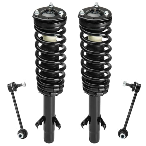 Front Strut Assembly & Sway Bar Links for 2006-2009 Ford Fusion 3L Mercury Milan Shock Absorbers Replace172261 4PCS - size: Front (06-09 FUSION/MKZ/MILAN)