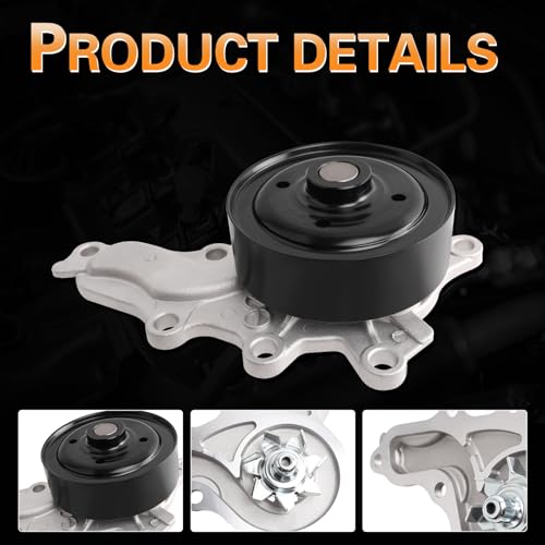 Engine Water Pump Thermostat Kit for 2010-2017 Camry 2.5L 2.7L - size: 2010-2017 Camry