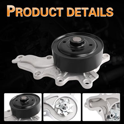 Engine Water Pump Thermostat Kit for 2010-2017 Camry 2.5L 2.7L - size: 2010-2017 Camry