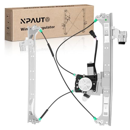 Front Passenger Side Power Window Regulator with Motor fit for 2002-2009 Chevy Trailblazer EXT, GMC Envoy XL XUV, 2004-2007 Buick Rainier, 2003-2008 Isuzu Ascender, Olds Bravada, Saab 9-7X, Right - style: Front Passenger Side