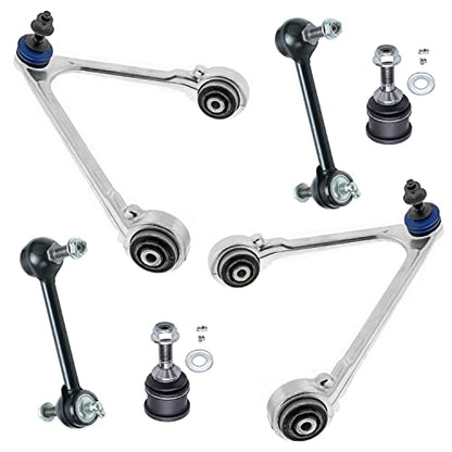 Detroit Axle - 6pc Front End Suspension Kit for 2002-2006 Lincoln LS - size: 6CS48100/6PC