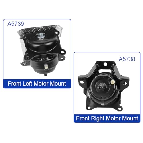2PCS Engine Mount Kit Fit for Silverado 2014-2019 - size: for Silverado 1500 14-2019/ for Sierra 1500 14-18