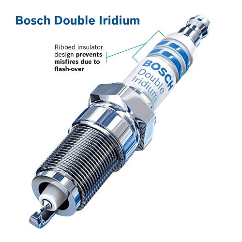 BOSCH 96301 OE Fine Wire Double Iridium Spark Plug - Pack of 4