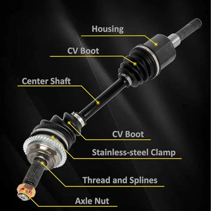 CV Axle Fit 2010-2011 for Milan 2.5L 2010-12 for Ford Fusion 2.5L